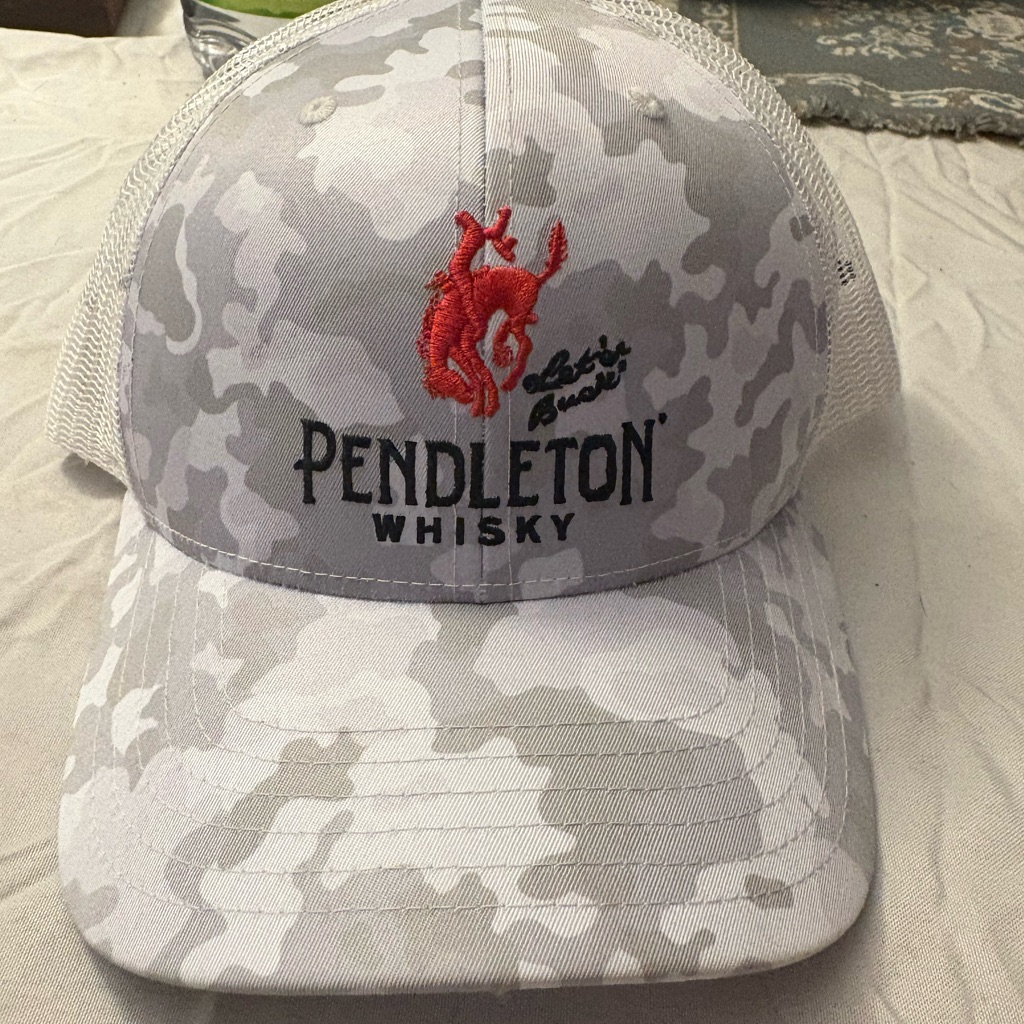 Pendleton White And Gray Camo Hat